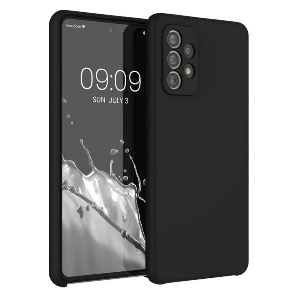 Silicone case negro samsung galaxy a 52