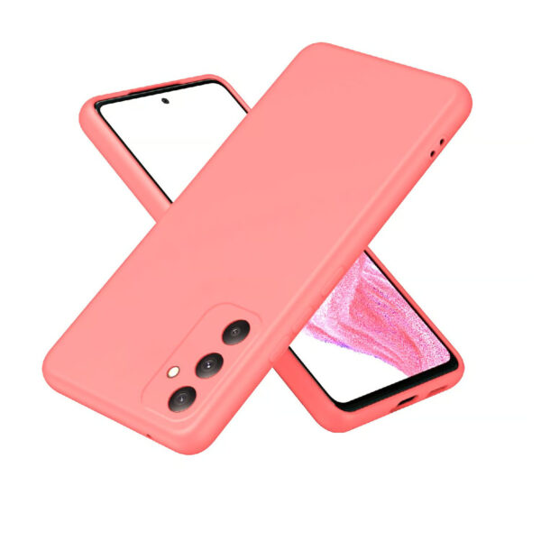 Silicone case rojo mate samsung galaxy a 54 5g