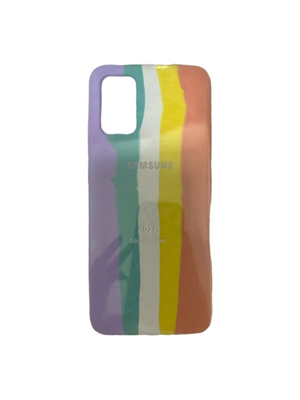 Silicone case colorido samsung A02S