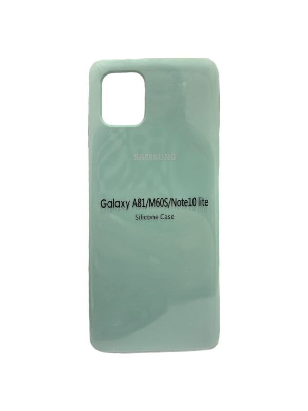 Silicone case azul agua marina samsung galaxy A81