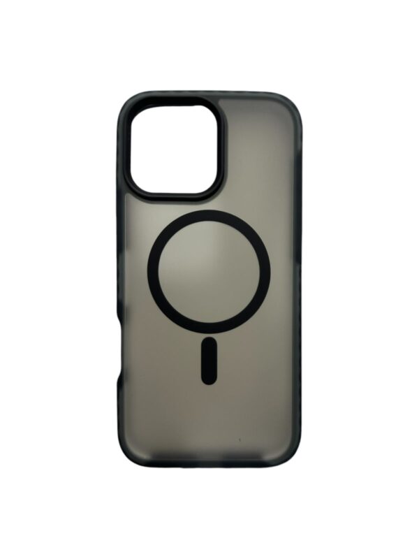 Case magsafe negro iphone 16 pro