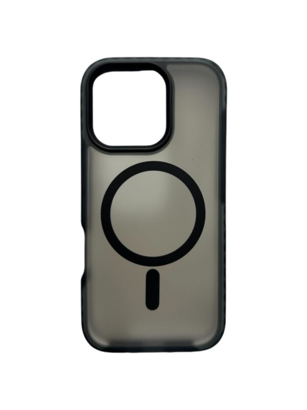 Case magsafe negro iphone 16 pro max