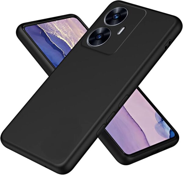 Silicone case negro Oppo C55