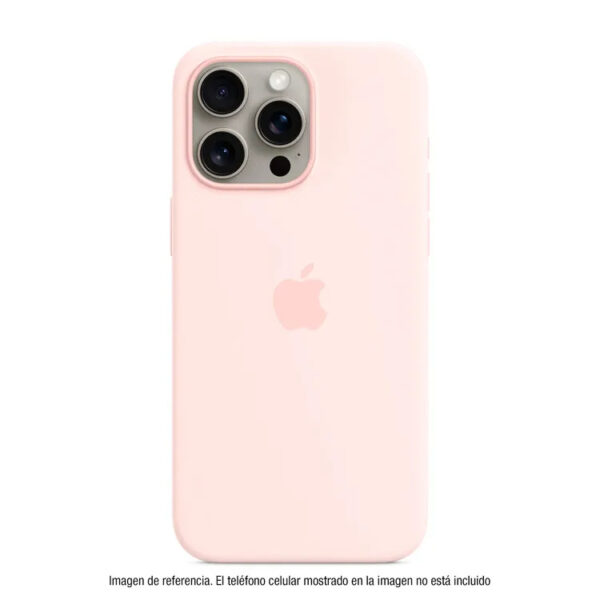 Case Leather rosa iphone 15 pro