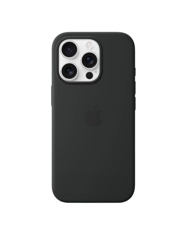 Silicone case negro iphone 16 pro