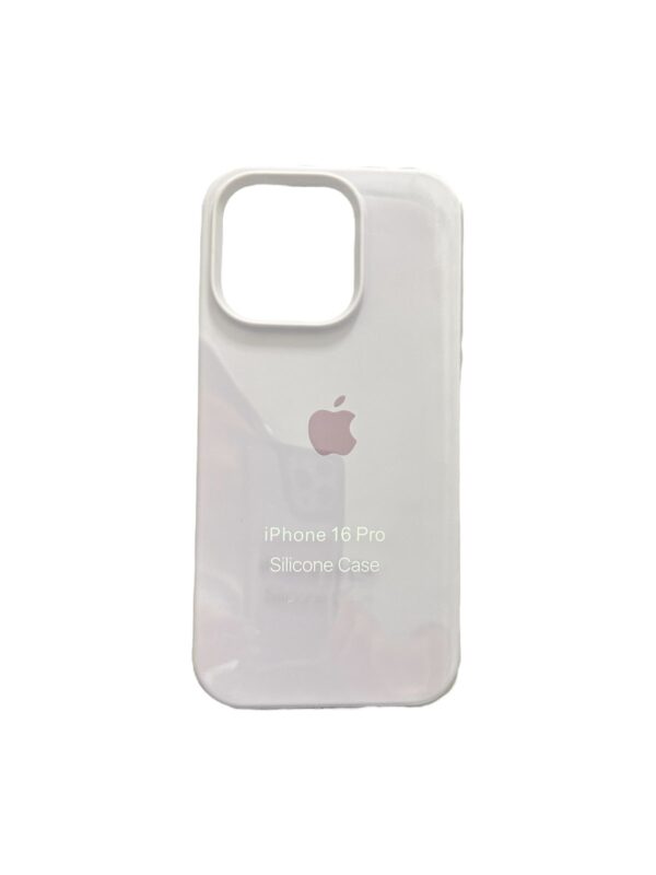 Silicone case lila pastel iphone 16 pro