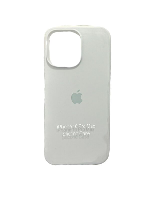 Silicone case azul claro iphone 16 pro max