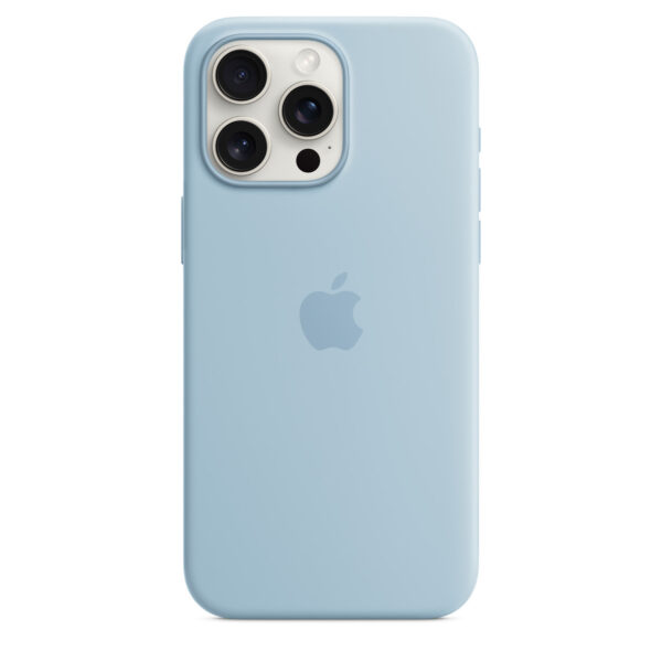 Silicone case azul cielo iphone 15 pro max
