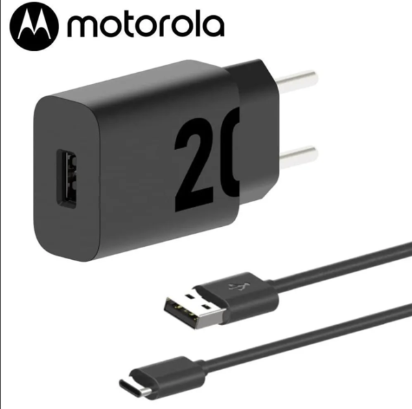 Cargador Completo Motorola 20W